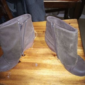 Blowfish wedge booties
